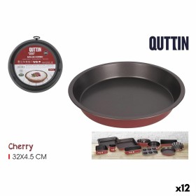 Molde para Horno Quttin Cherry Acero al carbono 32 x 32 x 5 cm (12 Unidades) de Quttin, Moldes para tartas y bizcochos - Ref:...