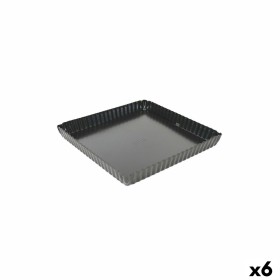 Springform Pan Quttin Rectangular 23 x 23 x 3 cm (6 Units) by Quttin, Cake and sponge moulds - Ref: S2230419, Price: 28,50 €,...