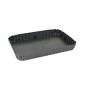 Springform Pan Quttin Black Carbon steel 31,5 x 21,5 x 3,5 cm (6 Units) | Tienda24 - Global Online Shop Tienda24.eu