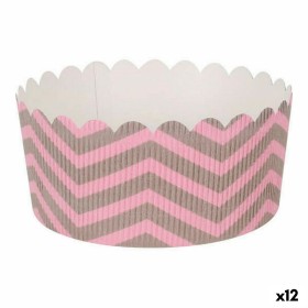 Molde de Bolos Quttin Cor de Rosa 6 Peças 12 x 6 cm (12 Unidades) de Quttin, Conjuntos de confeitaria - Ref: S2230428, Preço:...