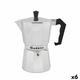 Italian Coffee Pot Quttin 6 Cups (6 Units) by Quttin, Stovetop Coffee Makers - Ref: S2230433, Price: 41,01 €, Discount: %