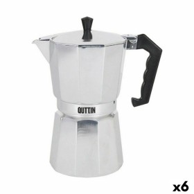 Italian Coffee Pot Quttin 9 Cups Aluminium (6 Units) by Quttin, Stovetop Coffee Makers - Ref: S2230457, Price: 60,69 €, Disco...