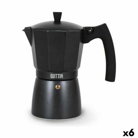 Italian Coffee Pot Quttin 9 Cups (6 Units) by Quttin, Stovetop Coffee Makers - Ref: S2230459, Price: 71,97 €, Discount: %