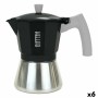 Cafeteira Italiana Quttin 6 Copos Alumínio Aço 300 ml (6 Unidades) de Quttin, Cafeteiras italianas - Ref: S2230464, Preço: 64...