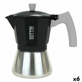 Cafeteira Italiana Quttin 9 Copos Alumínio Aço 450 ml (6 Unidades) de Quttin, Cafeteiras italianas - Ref: S2230465, Preço: 77...