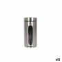 Vaso Quttin Trasparente Argentato Vetro Acciaio 1,5 L 10 x 10 x 22,8 cm (12 Unità) di Quttin, Conservazione di alimenti - Rif...