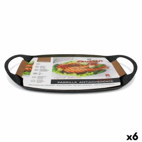 Plancha Asadora Lisa Quttin 47 x 29 x 1,6 cm (6 Unidades) de Quttin, Grills y asadores - Ref: S2230577, Precio: 111,03 €, Des...