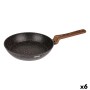 Pan Quttin Ecological Black Toughened aluminium 30,6 x 50,6 cm (6 Units) by Quttin, Chef's Pans - Ref: S2230583, Price: 80,66...