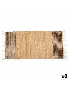 Alfombra DKD Home Decor 160 x 230 x 0,4 cm Poliéster Blanco Ikat Boho (2 Unidades) | Tienda24 Tienda24.eu