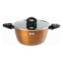 Caçarola com Tampa Quttin Foodie Cobre 28,8 x 12,5 x 44 cm (4 Unidades) de Quttin, Caçarolas - Ref: S2230613, Preço: 120,09 €...