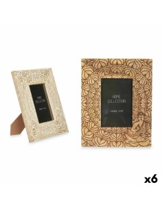 Photo frame Brown Copper Plastic Glass (23 x 27 x 2 cm) (6 Units) | Tienda24 Tienda24.eu