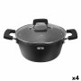 Casserole with glass lid Quttin Grand Chef 3 mm 37 x 24 x 13 cm (4 Units) by Quttin, Casserole pans - Ref: S2230627, Price: 8...