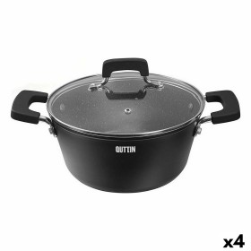 Kasserolle mit Glasabdeckung Quttin Grand Chef 3 mm (4 Stück) von Quttin, Simmertöpfe - Ref: S2230628, Preis: 103,18 €, Rabat...