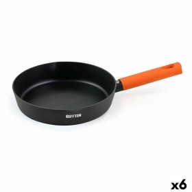 Poêle Quttin Gastro Noir Orange 43 x 25 x 5 cm (6 Unités) de Quttin, Grandes sauteuses - Réf : S2230631, Prix : 56,70 €, Remi...