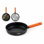 Poêle Quttin Gastro Noir Orange 48,5 x 31,2 x 6 cm (6 Unités) de Quttin, Grandes sauteuses - Réf : S2230634, Prix : 75,93 €, ...