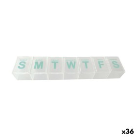 Portapillole Settimanale 22,8 x 4,8 x 2,5 cm (36 Unità) di BigBuy Home, Ausili per la memoria - Rif: S2230647, Prezzo: 21,56 ...