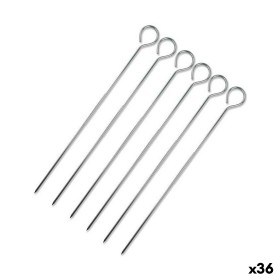 Ensemble de brochettes pour barbecue Wooow Métal 6 Pièces 20 cm (36 Unités) de Wooow, Brochettes - Réf : S2230661, Prix : 23,...