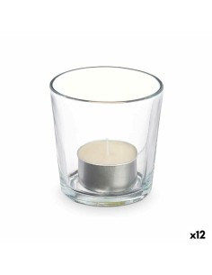 Bougie Parfumée Lavande 7,5 x 6,3 x 7,5 cm (12 Unités) | Tienda24 Tienda24.eu