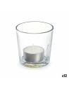 Vela Perfumada 7 x 7 x 7 cm (12 Unidades) Vaso Algodón | Tienda24 Tienda24.eu