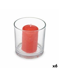 Vela Perfumada 7 x 7 x 7 cm (12 Unidades) Vaso Vainilla | Tienda24 Tienda24.eu