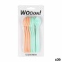 Reusable spoon set Reusable Multicolour 20 cm 12 Pieces (36 Units) by BigBuy Home, Spoons - Ref: S2230740, Price: 18,00 €, Di...