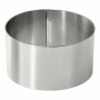 Anrichte-Form Silberfarben Edelstahl 10 cm 0,8 mm (24 Stück) (10 x 4,5 cm) von BigBuy Home, Kuchen- und Biskuit-Formen - Ref:...