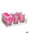 Parfümierte Kerzen-Set 16 x 6,5 x 11 cm (12 Stück) Trinkglas Orchidee | Tienda24 Tienda24.eu