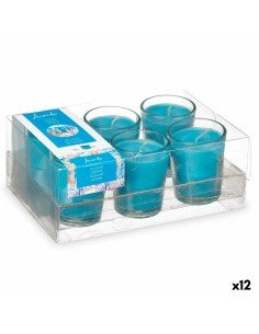 Parfümierte Kerzen-Set 16 x 6,5 x 11 cm (12 Stück) Trinkglas Orchidee | Tienda24 Tienda24.eu