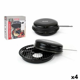 Barbecue Portable Algon Noir 47 x 33 x 12 cm (4 Unités) (Ø 30 cm) de Algon, Barbecues portatifs - Réf : S2230858, Prix : 70,8...