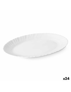 Teglia da Cucina Bianco Vetro 30,5 x 2,5 x 23,5 cm (24 Unità) da Vivalto, Piatti e teglie - Ref: S3632185, Precio: 37,73 €, D...