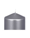 Candle Silver 7 x 13 x 7 cm (24 Units) | Tienda24 Tienda24.eu