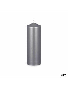 Candela Argentato 7 x 20 x 7 cm (12 Unità) da Acorde, Candele - Ref: S3632207, Precio: 42,81 €, Descuento: %