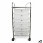 Cómoda Confortime Conforti Metal (2 Unidades) (33 x 38,5 x 66,5 cm) de Confortime, Cómodas - Ref: S2230893, Preço: 47,49 €, D...