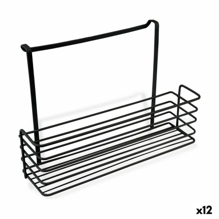 Organizer für Küchenschränke Confortime Schwarz 34 x 9,5 x 22 cm (12 Stück) von Confortime, Regale - Ref: S2230927, Preis: 50...