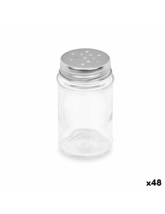 Salzstreuer mit Deckel DKD Home Decor Blau Weiß grün Lila Bambus Scandi 750 ml 14 x 12,5 x 12 cm (3 Stück) | Tienda24 Tienda24.eu