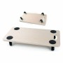 Base di Legno con Ruote Bricotech (57,5 x 29 x 1,8 cm) Legno 57,5 x 29 x 1,8 cm di Bricotech, Supporti per lavatrici-asciugat...