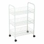 Vegetable trolley Confortime White Metal 3 Shelves 40 x 26 x 62 cm (6 Units) by Confortime, Shelves and supports - Ref: S2230...