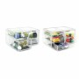 Organizador Multiusos Confortime Plástico Transparente 23,5 x 15,3 x 10,8 cm (6 Unidades) de Confortime, Materiais, organizad...