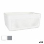 Panier Multi-usages Confortime 32,5 x 23,5 x 14 cm (24 Unités) | Tienda24 - Global Online Shop Tienda24.eu