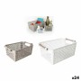 Cesta Multiusos Confortime Madera 26 x 18,5 x 12 cm (24 Unidades) de Confortime, Estantes y soportes - Ref: S2231053, Precio:...