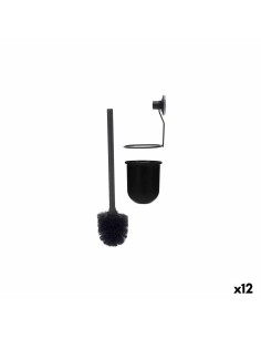 Scopino per il Bagno Nero Acciaio ABS 10 x 36 x 10 cm (12 Unità) da Berilo, Accessori per wc - Ref: S3632314, Precio: 44,93 €...