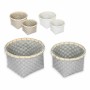 Juego de Cestas Confortime 2 Piezas Redonda 26 x 26 x 17 cm (2 Piezas) (6 Unidades) de Confortime, Cajas y arcones de almacen...