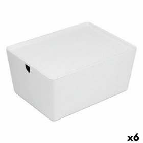 Caja Organizadora Apilable Confortime Con Tapa 35 x 26 x 16 cm (6 Unidades) de Confortime, Cajas y arcones de almacenaje - Re...