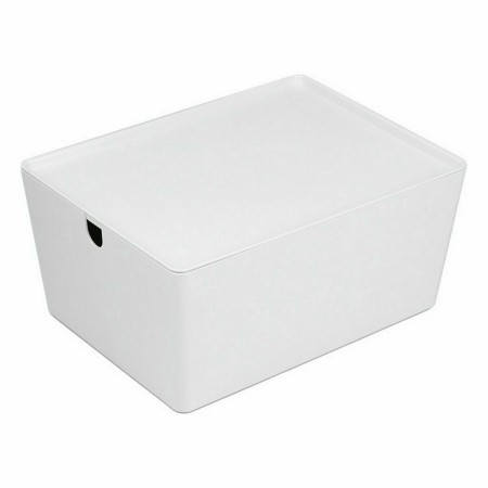 Bol Blanc 21,5 x 7 x 21,5 cm (24 Unités) Carré | Tienda24 Tienda24.eu