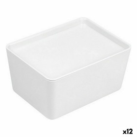 Stackable Organising Box Confortime With lid 17,5 x 13 x 8,5 cm (12 Units) by Confortime, Storage boxes and chests - Ref: S22...