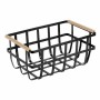 Cesta Multiusos Confortime Preto 36 x 22 x 15,5 cm (6 Unidades) | Tienda24 - Global Online Shop Tienda24.eu