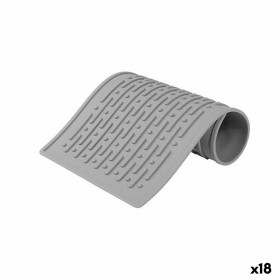 Vaso Romimex Prateado Cerâmica 21 x 24 x 8 cm | Tienda24 Tienda24.eu