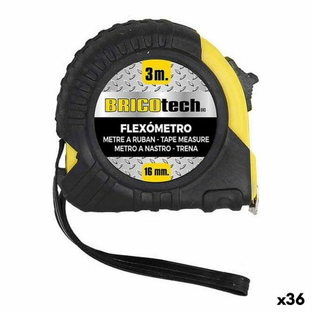 Tape Measure Bricotech Bricotech 13,5 x 8,5 x 3 cm (36 Units) (3 m) by Bricotech, Tape Measures - Ref: S2231135, Price: 30,10...