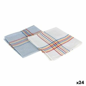 Panno Supernet Azzurro Bianco (24 Unità) (52 x 52 cm) di Supernet, Strofinacci - Rif: S2231137, Prezzo: 22,58 €, Sconto: %