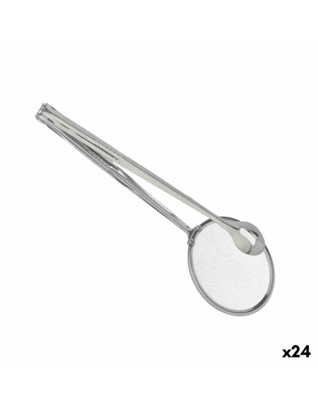 Pinzas de Cocina Acero Inoxidable 10 x 29 x 1 cm (24 Unidades) Espumadera | Tienda24 Tienda24.eu